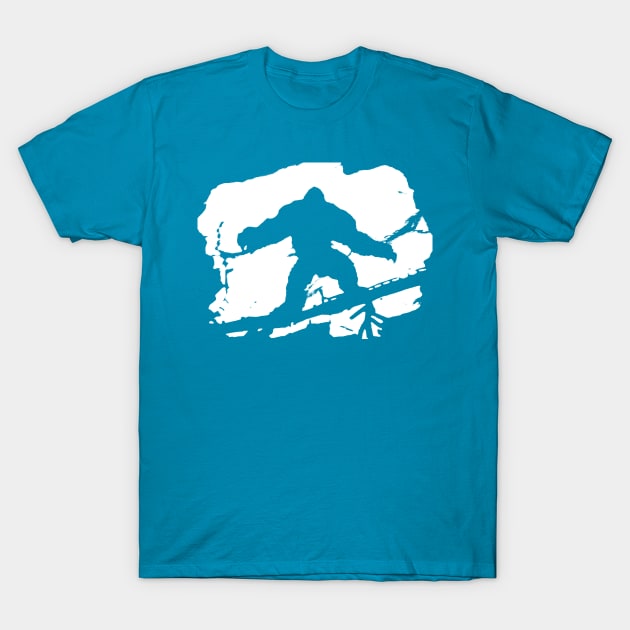 Expedition Everest Yeti T-Shirt by gengivitis